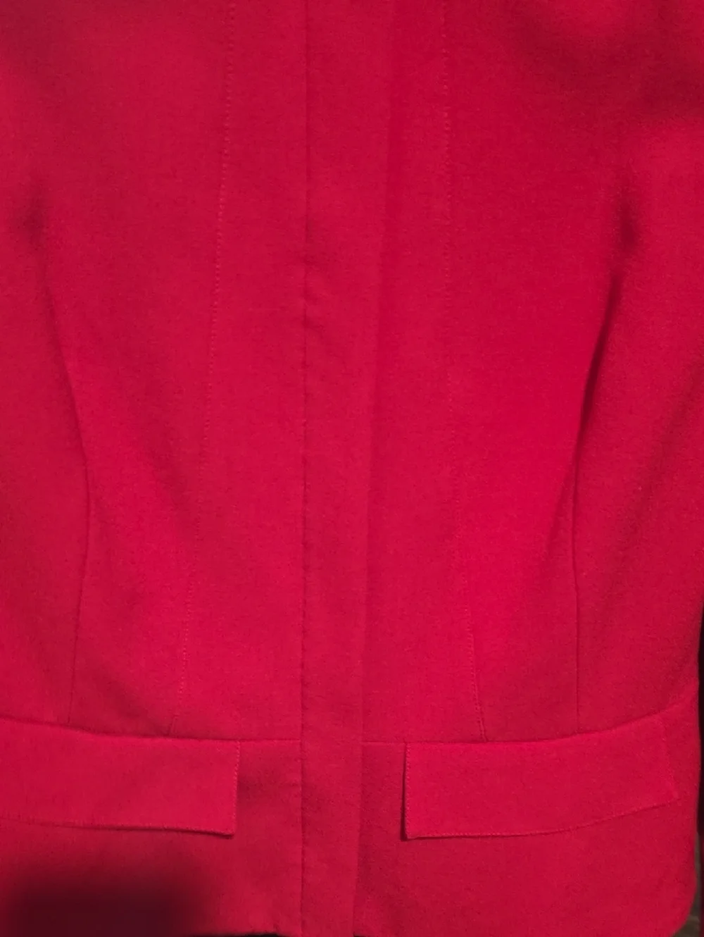 Karl Lagerfeld Red Women's Tailored Blazer - Picture 4 of 4